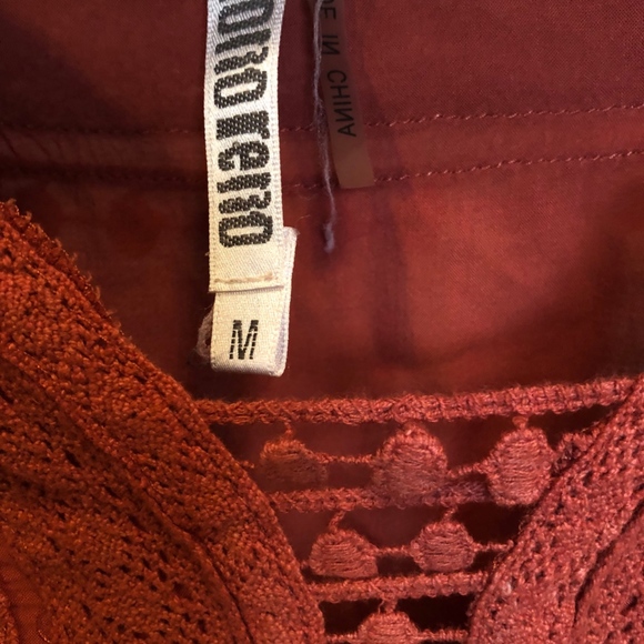 Boho Tunic Dress with Lace | M - Picture 6 of 8